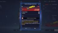 Blazing Flash weapon (Image via Netmarble)